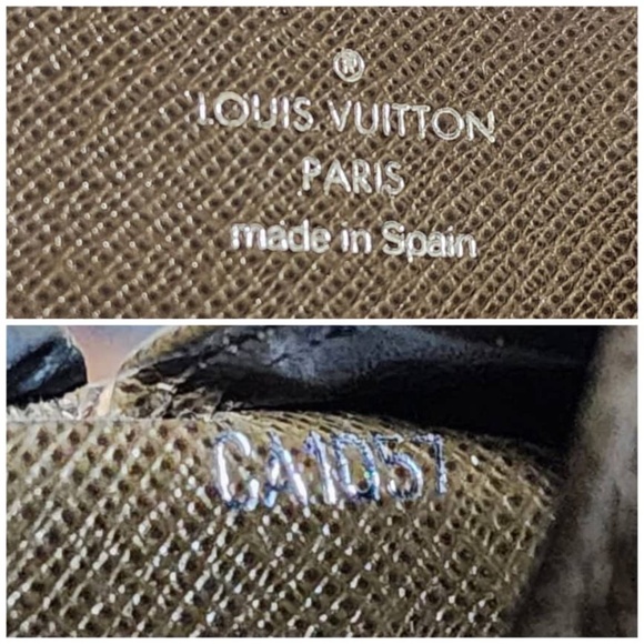 Authentic Louis Vuitton Taiga Bifold Wallet Brown - Picture 10 of 11